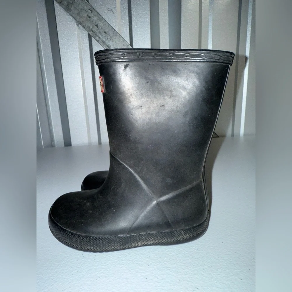 Kids Hunter Boots Size 7